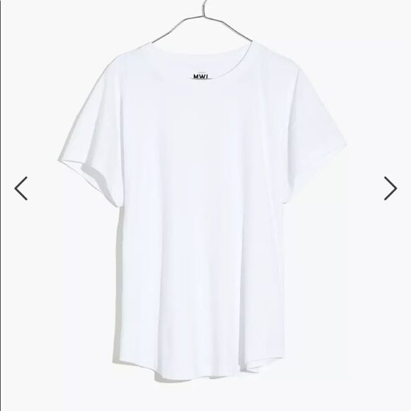Madewell MWL Seamed Tee - Picture 1 of 7